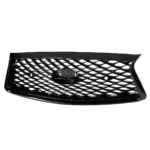Auto Spare Part for 2018 Infiniti Q50 Front Grille High Gloss Black Paint With Radar Sensor Hole Car Accessories OE F2310-6HH1C