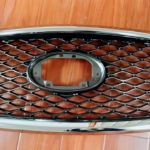 Auto Spare Part for 2018 Infiniti QX50 Chrome Outer Frame With Original Gray Base Front Grille Without Holes Car Accessories OE 62310-5NA0A 62310-5NA1A